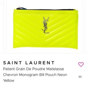 YSL Bill Pouch